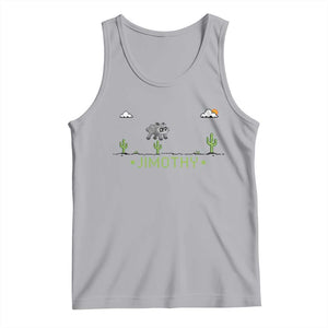 Funny Jimothy The Raccoon Tank Top Pixel Art Retro Gaming Trash Panda Meme