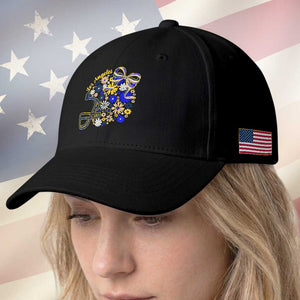 Los Angeles Game Day Sports Fan Baseball Cap Floral Football Helmet With Bow