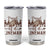 Football Mom Gift Tumbler Cup Proud Mom Of A Lineman TS12 White Print Your Wear