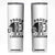 Proud Mom Of A Lineman Skinny Tumbler Football Fan Gift For Women TS12 White Print Your Wear