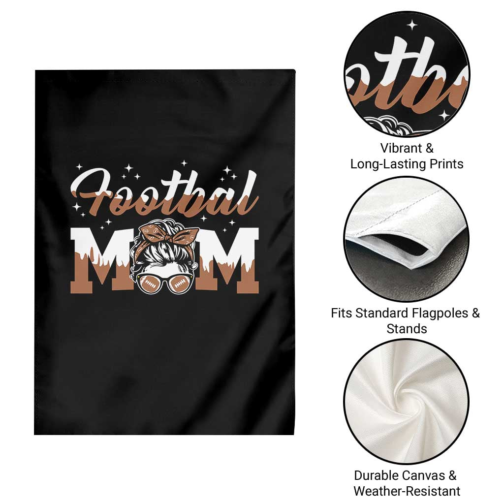Football Mom Life Garden Flag Sports Fan Gift For Women TS12 Print Your Wear
