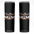 Football Mom Life Skinny Tumbler Sports Fan Gift For Women TS12 Black Print Your Wear