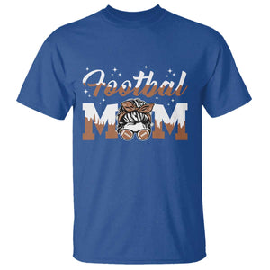 Football Mom Life T Shirt Sports Fan Gift For Women TS12 Royal Blue Print Your Wear
