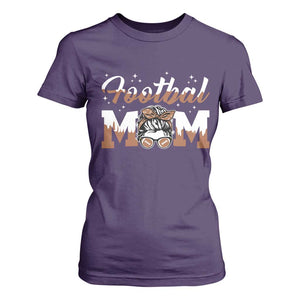 Football Mom Life T Shirt For Women Sports Fan Gift For Women TS12 Purple Print Your Wear