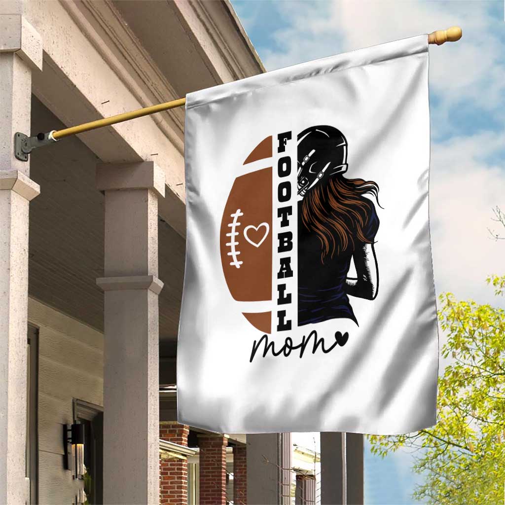 Proud Football Mom Garden Flag Game Day Supporter Gift TS12 Print Your Wear