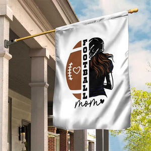 Proud Football Mom Garden Flag Game Day Supporter Gift TS12 Print Your Wear