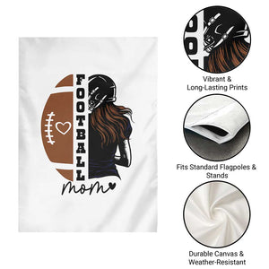 Proud Football Mom Garden Flag Game Day Supporter Gift TS12 Print Your Wear