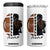 Proud Football Mom 4 in 1 Can Cooler Tumbler Game Day Supporter Gift TS12 One Size: 16 oz White Print Your Wear