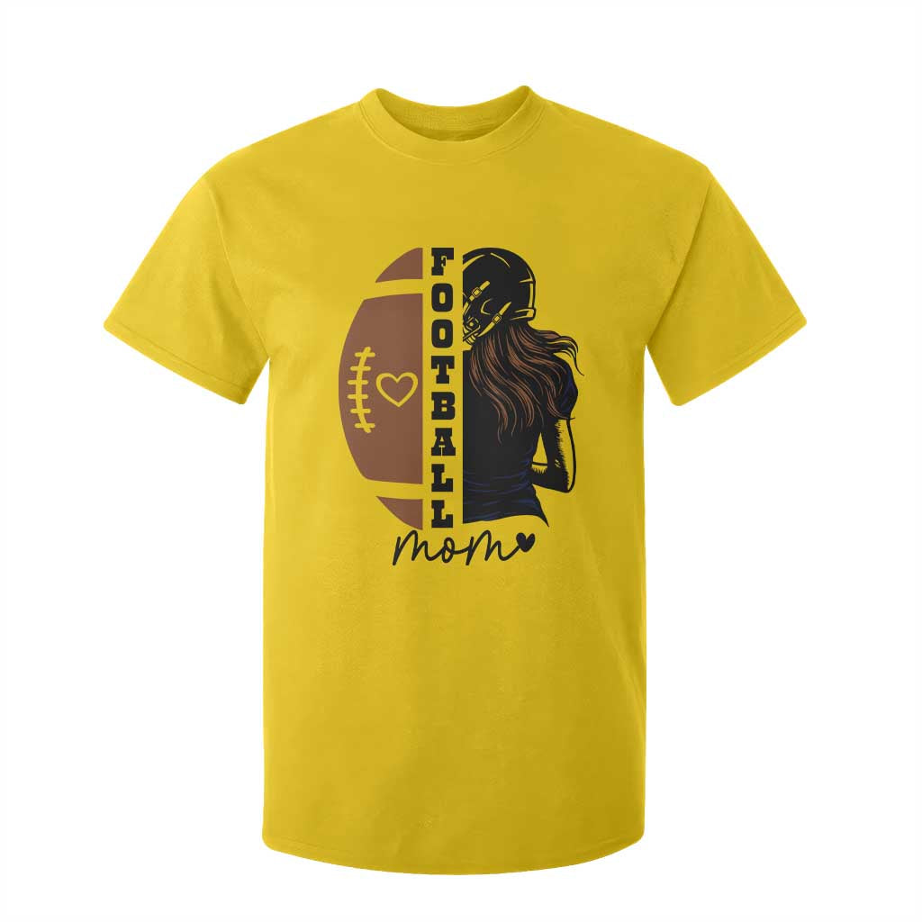 Proud Football Mom T Shirt For Kid Game Day Supporter Gift TS12 Daisy Print Your Wear