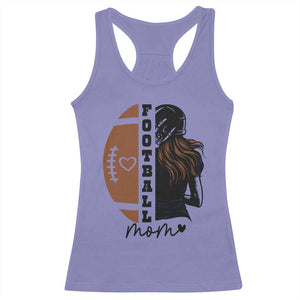 Proud Football Mom Racerback Tank Top Game Day Supporter Gift TS12 Violet Print Your Wear
