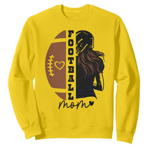 Proud Football Mom Sweatshirt Game Day Supporter Gift TS12 Daisy Print Your Wear