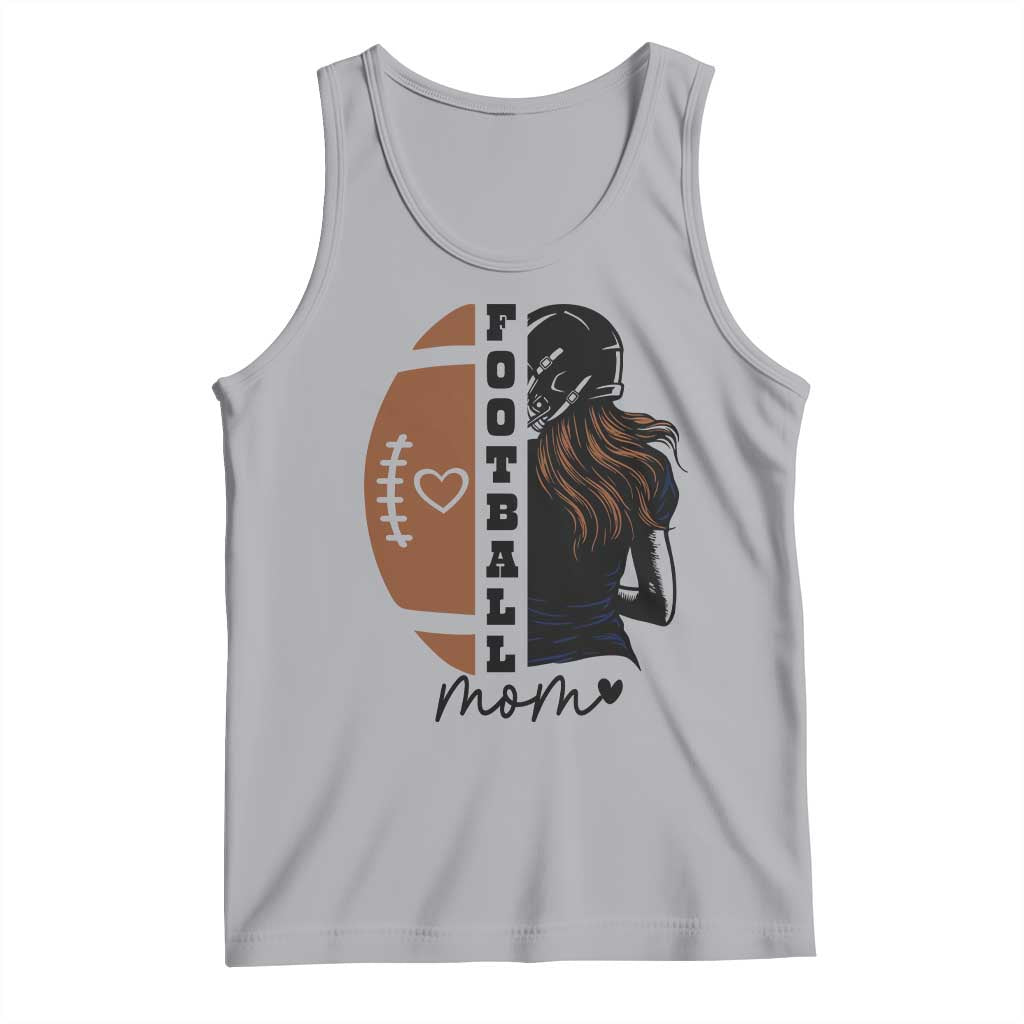 Proud Football Mom Tank Top Game Day Supporter Gift TS12 Athletic Heather Print Your Wear