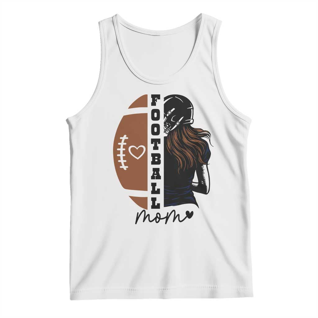 Proud Football Mom Tank Top Game Day Supporter Gift TS12 White Print Your Wear