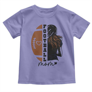 Proud Football Mom Toddler T Shirt Game Day Supporter Gift TS12 Violet Print Your Wear