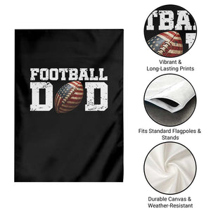 Football Dad Garden Flag Sports Fan Gift For Men TS12 Print Your Wear
