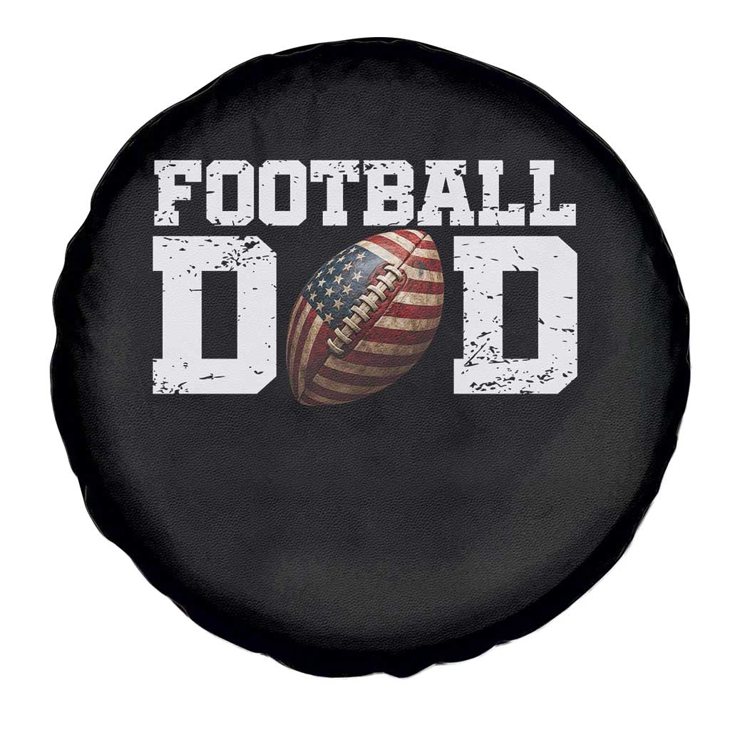 Football Dad Spare Tire Cover Sports Fan Gift For Men TS12 Print Your Wear