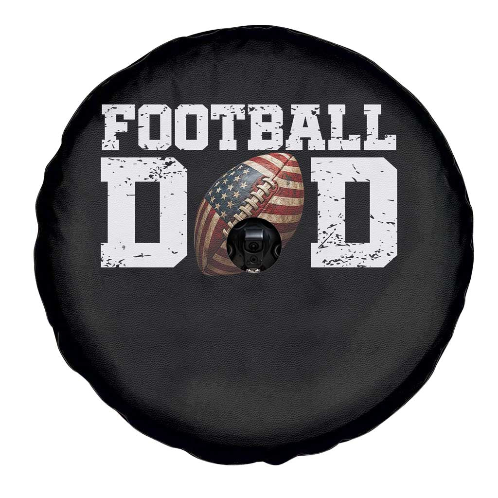 Football Dad Spare Tire Cover Sports Fan Gift For Men TS12 Print Your Wear