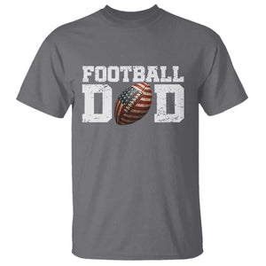 Football Dad T Shirt Sports Fan Gift For Men TS12 Charcoal Print Your Wear