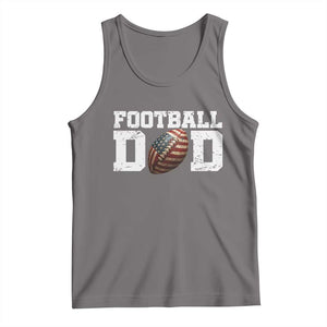 Football Dad Tank Top Sports Fan Gift For Men TS12 Deep Heather Print Your Wear