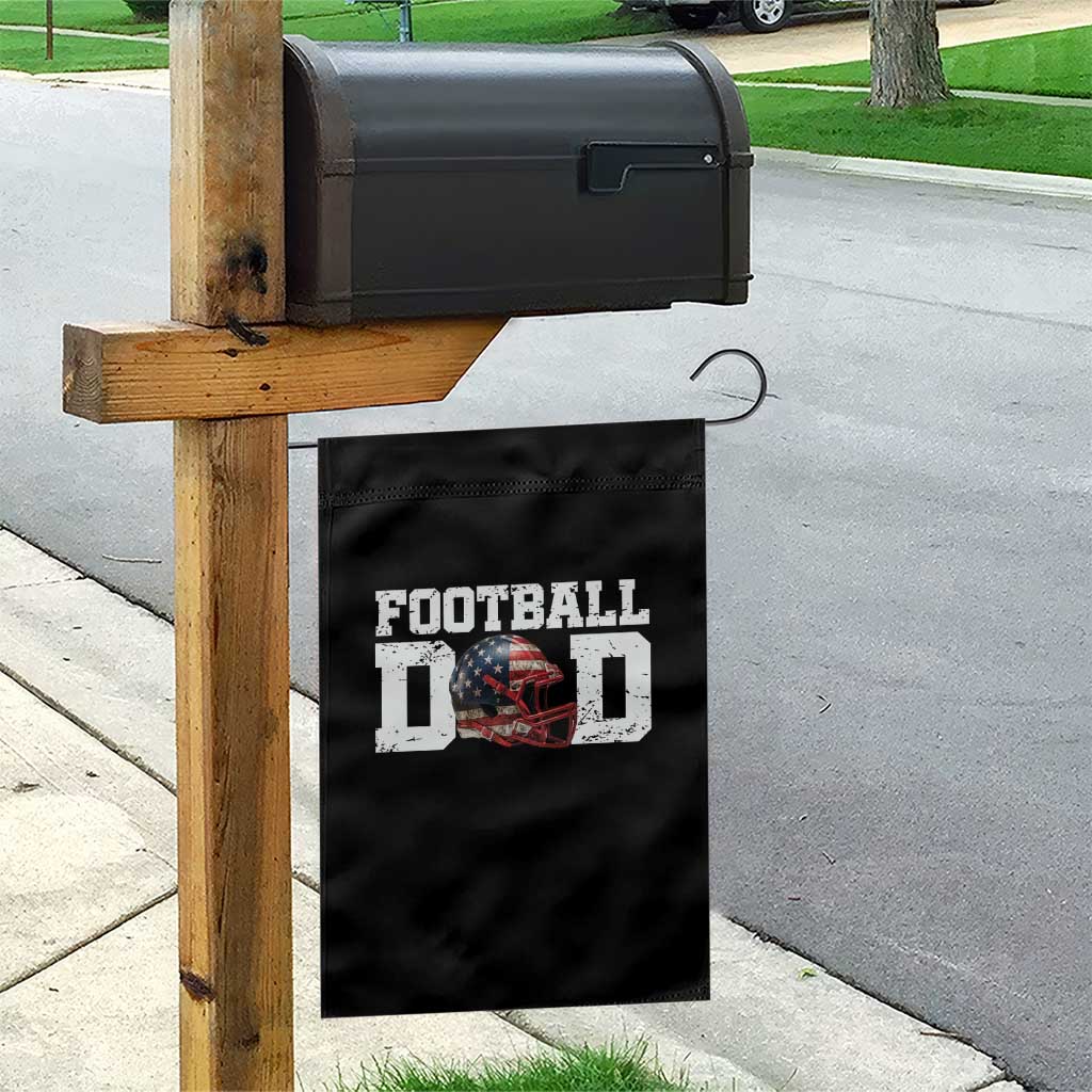 Proud Football Dad Garden Flag Funny Sports Fan Gift TS12 Print Your Wear