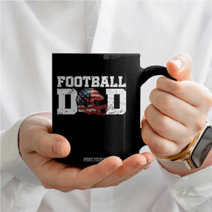 Proud Football Dad Coffee Mug Funny Sports Fan Gift TS12 Print Your Wear