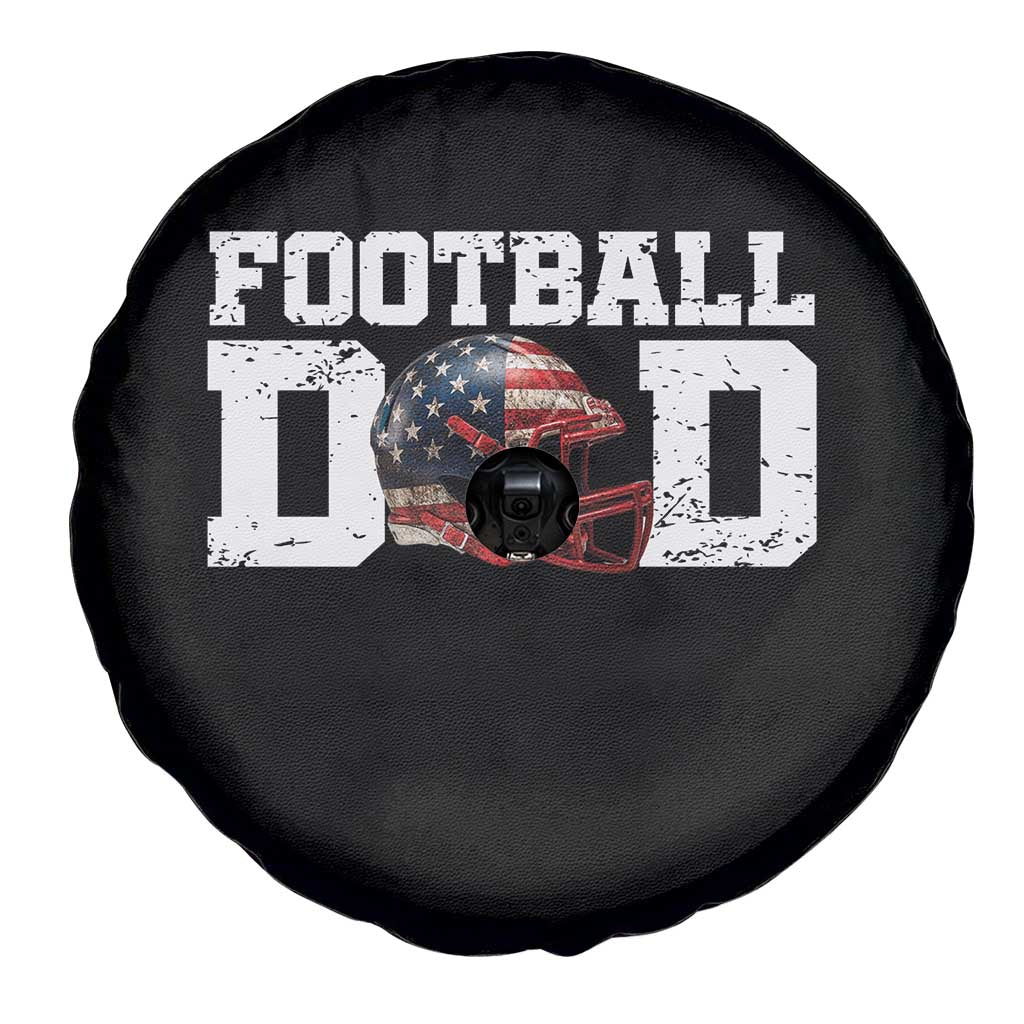 Proud Football Dad Spare Tire Cover Funny Sports Fan Gift TS12 Print Your Wear