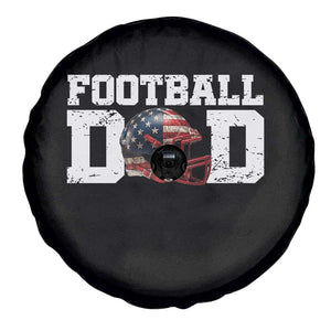 Proud Football Dad Spare Tire Cover Funny Sports Fan Gift TS12 Print Your Wear