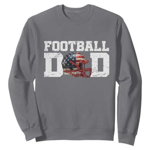 Proud Football Dad Sweatshirt Funny Sports Fan Gift TS12 Charcoal Print Your Wear