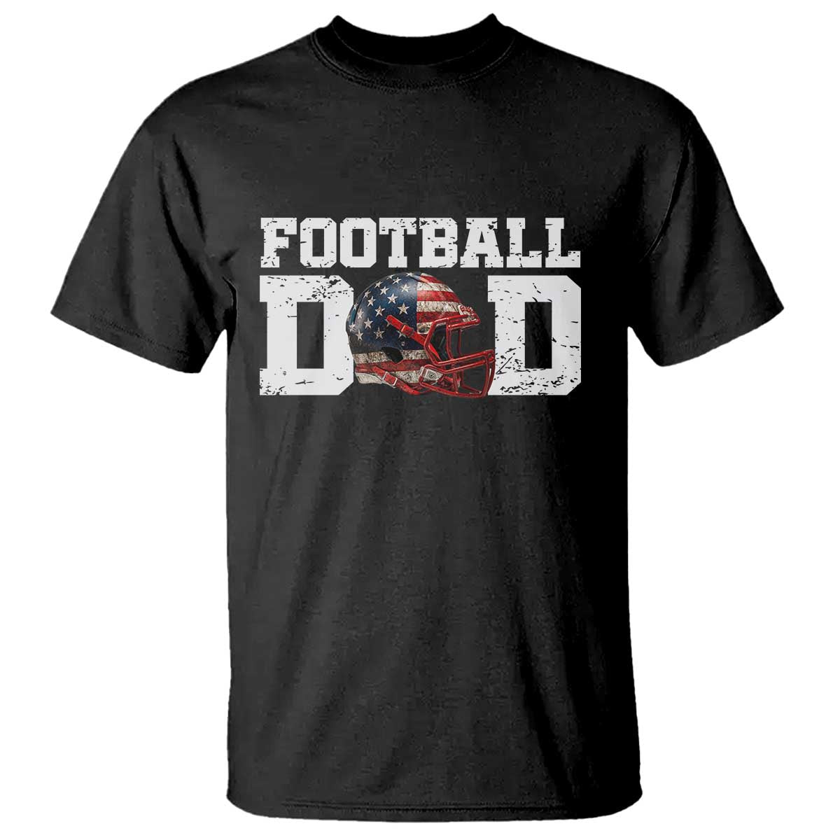Proud Football Dad T Shirt Funny Sports Fan Gift TS12 Black Print Your Wear