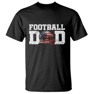 Proud Football Dad T Shirt Funny Sports Fan Gift TS12 Black Print Your Wear