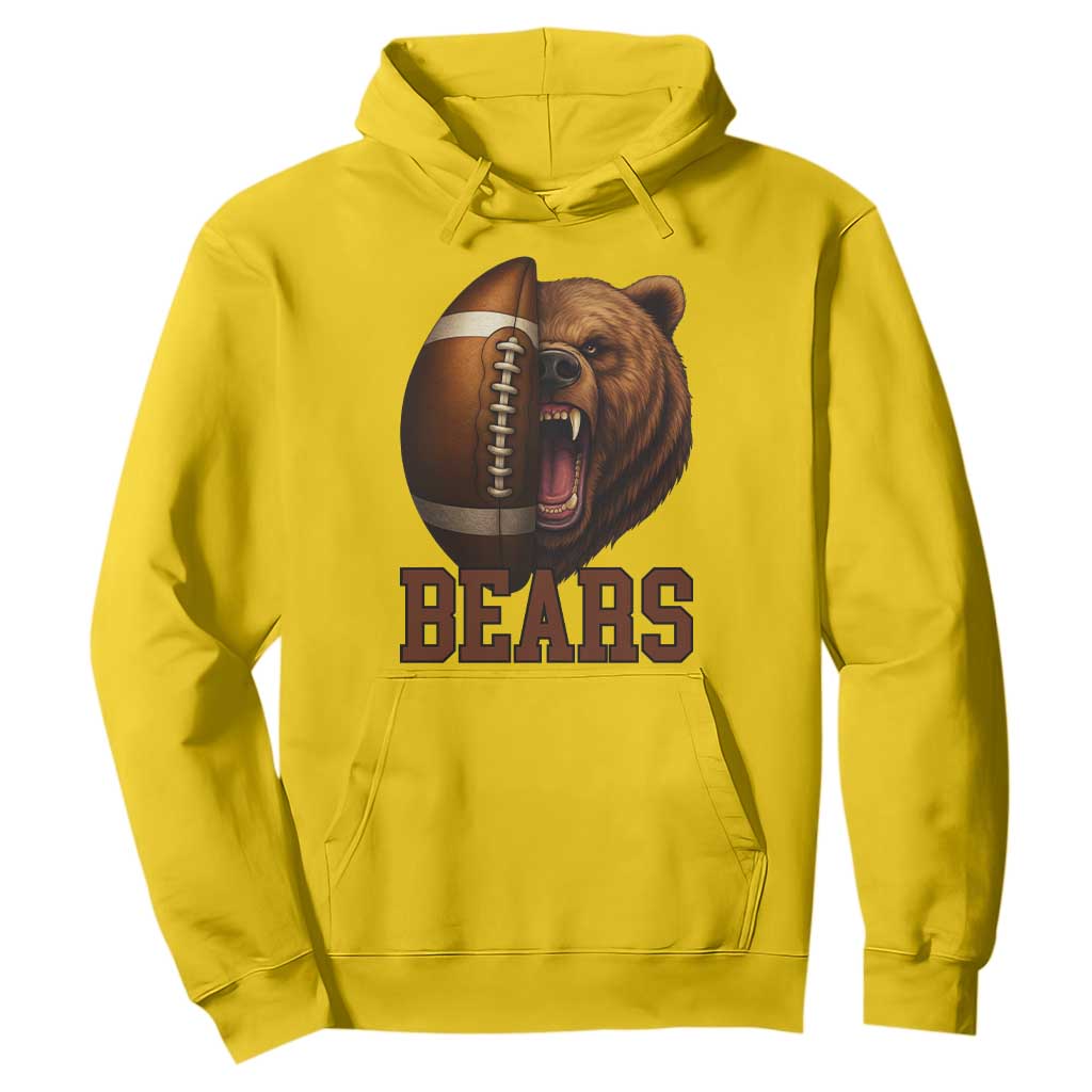 Fear The Bear Football Hoodie Game Day Sports Fan Gift TS12 Daisy Print Your Wear