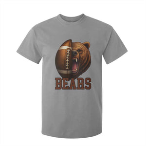 Fear The Bear Football T Shirt For Kid Game Day Sports Fan Gift TS12 Sport Gray Print Your Wear
