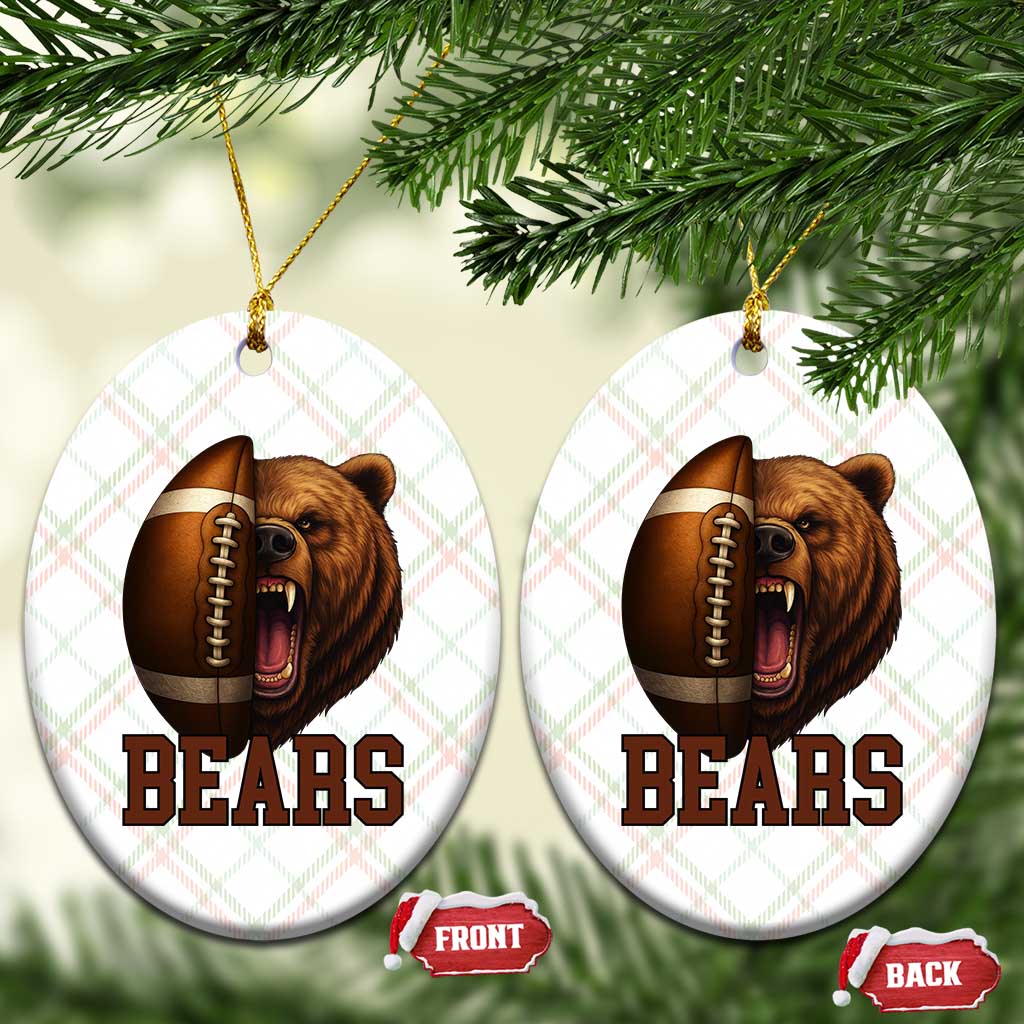 Fear The Bear Football Ceramic Ornament Game Day Sports Fan Gift TS12 Print Your Wear