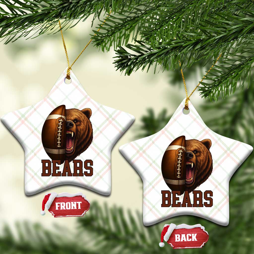 Fear The Bear Football Ceramic Ornament Game Day Sports Fan Gift TS12 Print Your Wear