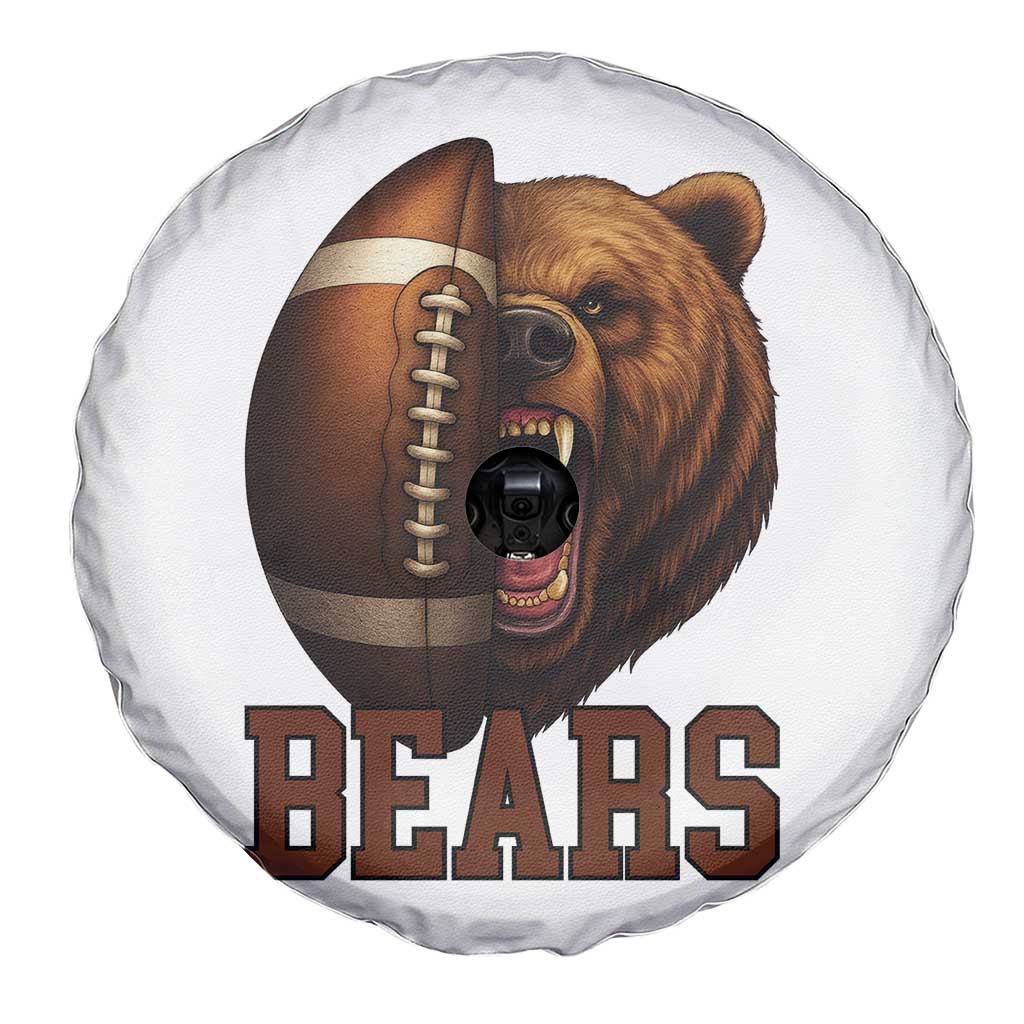 Fear The Bear Football Spare Tire Cover Game Day Sports Fan Gift TS12 Print Your Wear