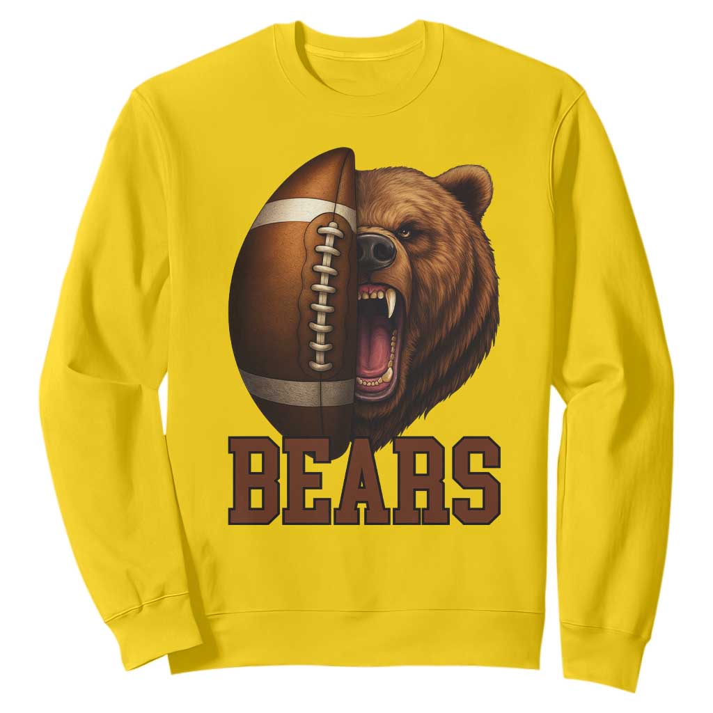 Fear The Bear Football Sweatshirt Game Day Sports Fan Gift TS12 Daisy Print Your Wear
