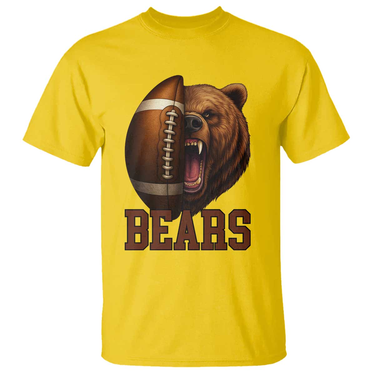 Fear The Bear Football T Shirt Game Day Sports Fan Gift TS12 Daisy Print Your Wear