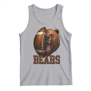 Fear The Bear Football Tank Top Game Day Sports Fan Gift TS12 Athletic Heather Print Your Wear