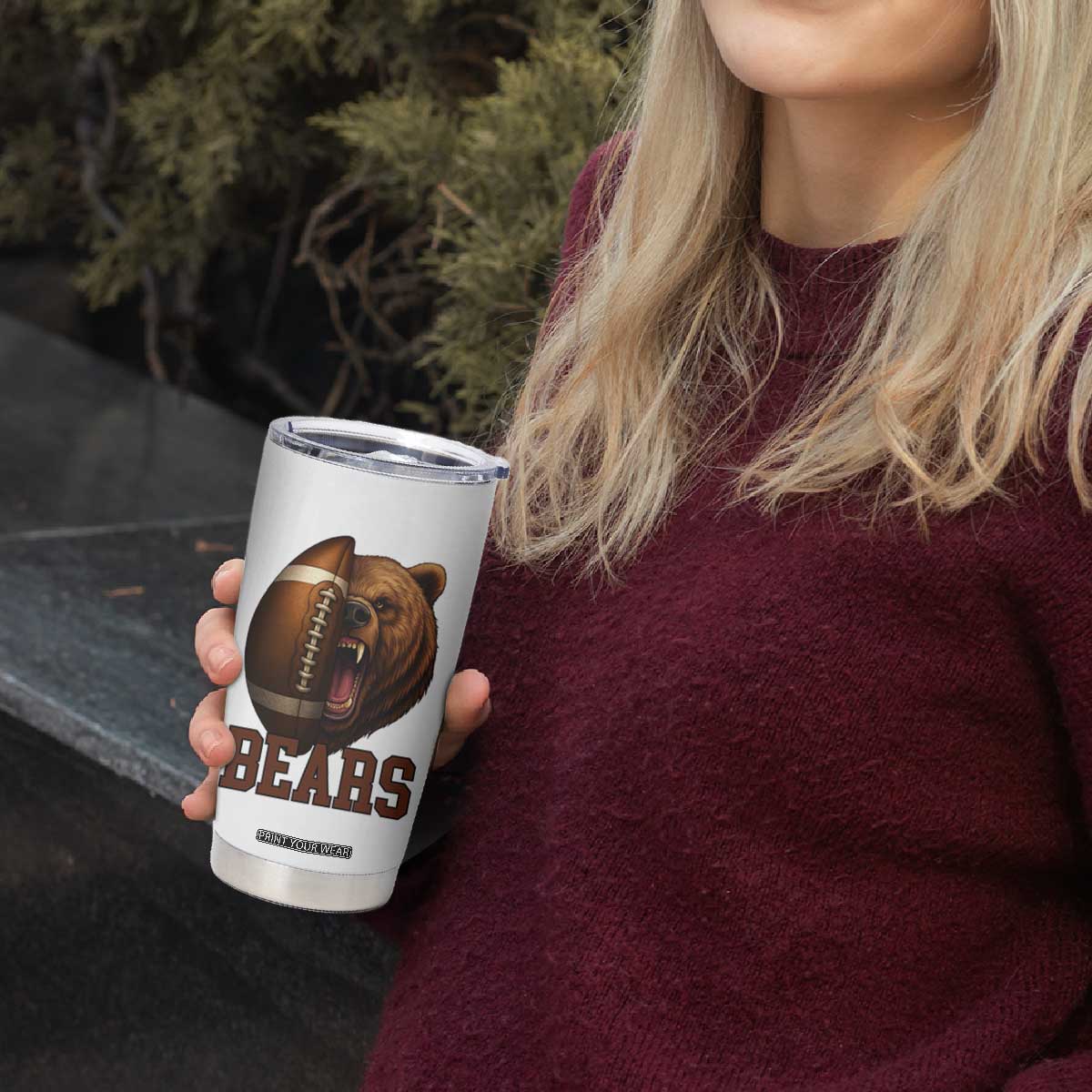 Funny CFBF Tumbler Cup Game Day Sports Fan Gift TS12 Print Your Wear