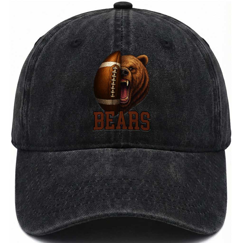 Funny CFBF Washed Cotton Baseball Cap Game Day Sports Fan Gift TS12 Print Your Wear