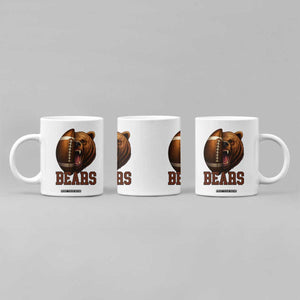 Fear The Bear Football Coffee Mug Game Day Sports Fan Gift TS12 Print Your Wear