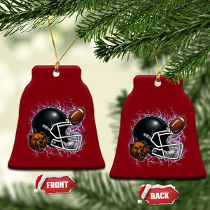 Game Day Sports Fan Gift Ceramic Ornament Lightning Bear Helmet TS12 Print Your Wear