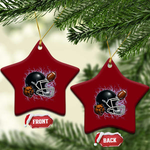 Game Day Sports Fan Gift Ceramic Ornament Lightning Bear Helmet TS12 Print Your Wear