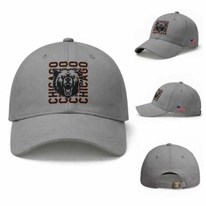 Game Day Football Fan Gift Baseball Cap CFB Lover TS12 Baseball Cap Universal Fit Sport Gray Print Your Wear