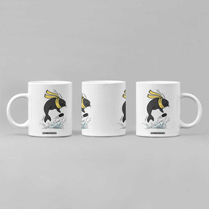 Funny Seal Playing Ice Hockey Coffee Mug Winter Sports Gift TS12 Print Your Wear