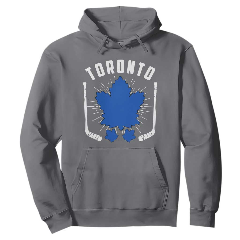 Toronto Ice Hockey Lover Hoodie Vintage Canada Gift TS12 Charcoal Print Your Wear