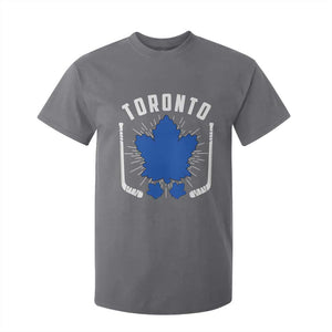 Toronto Ice Hockey Lover T Shirt For Kid Vintage Canada Gift TS12 Charcoal Print Your Wear