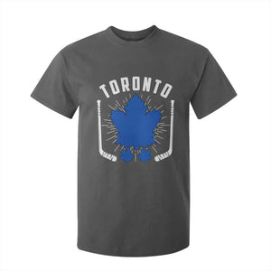 Toronto Ice Hockey Lover T Shirt For Kid Vintage Canada Gift TS12 Dark Heather Print Your Wear