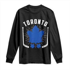 Toronto Ice Hockey Lover Long Sleeve Shirt Vintage Canada Gift TS12 Black Print Your Wear