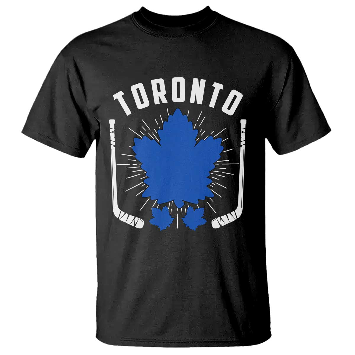 Toronto Ice Hockey Lover T Shirt Vintage Canada Gift TS12 Black Print Your Wear